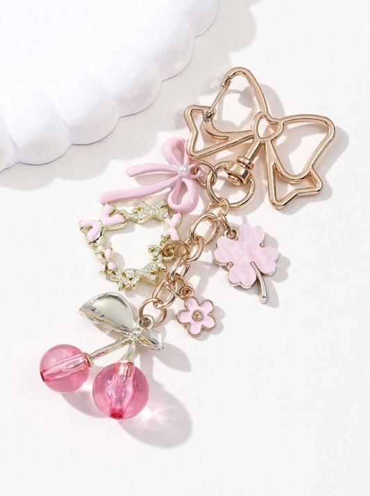 Bow pink cherry