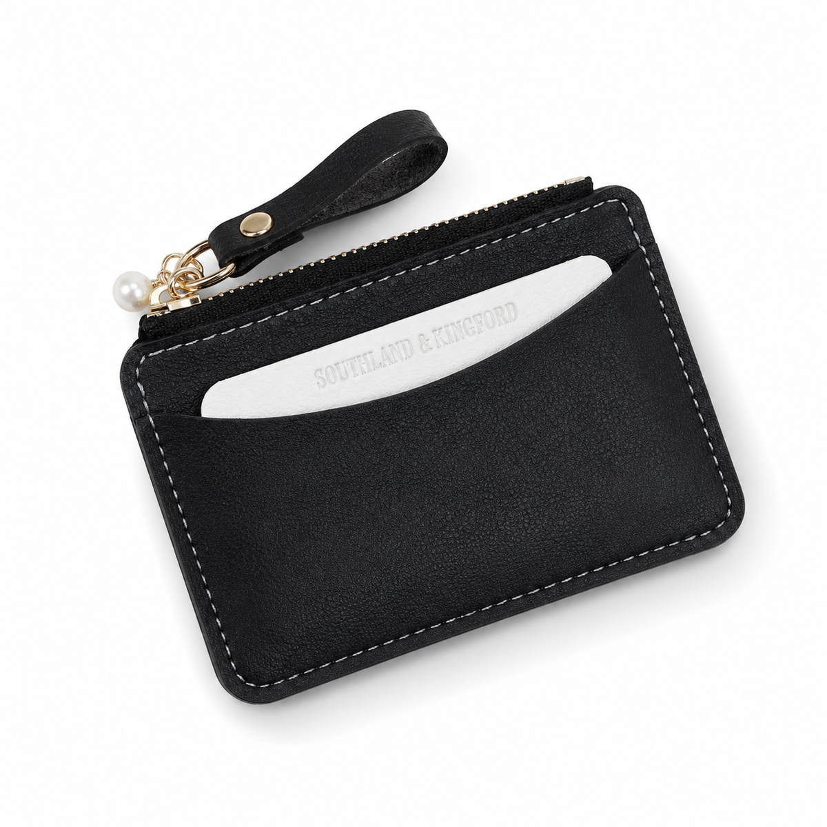 Blush pocket card holder