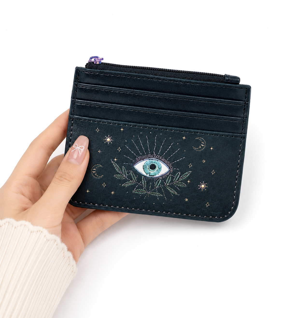 Eye card holder