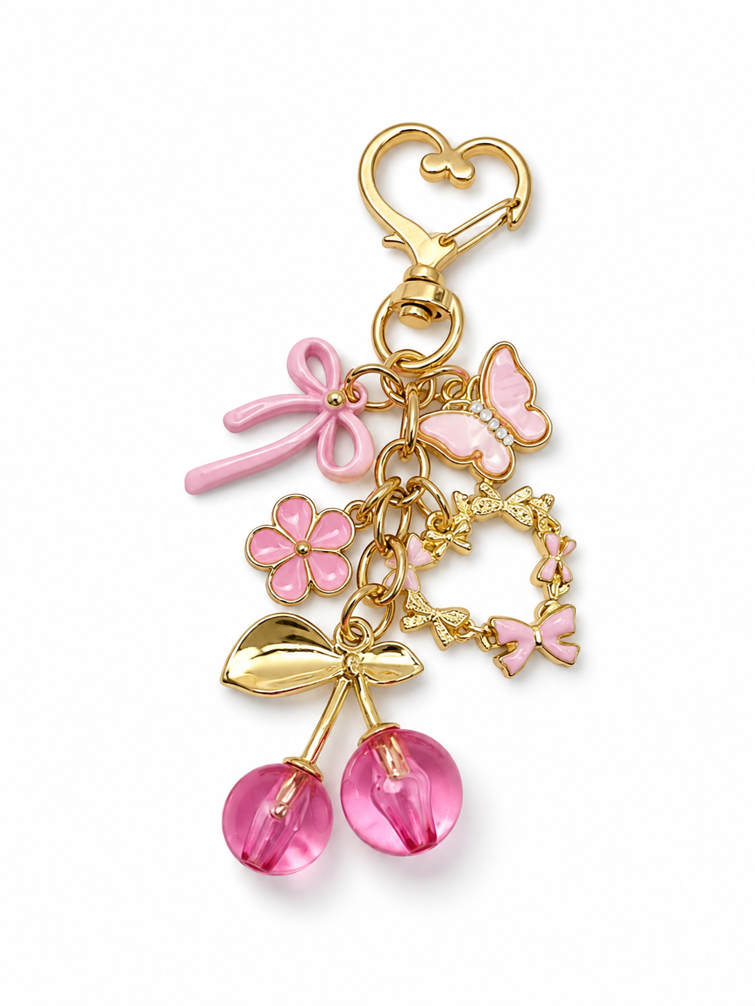 pink heart cherry