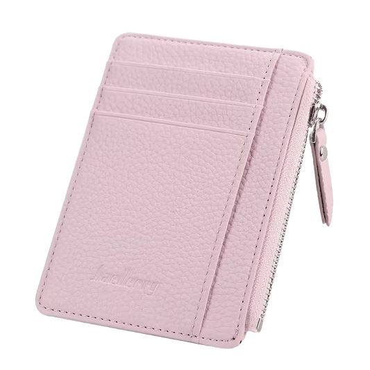 Pink baellerry card holder