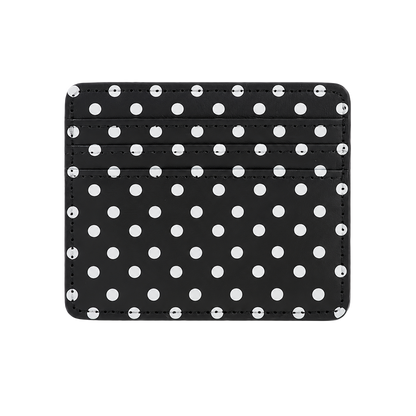 Black Dots card holder