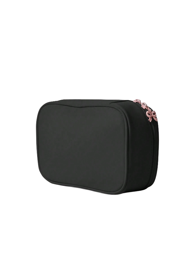 Black bow pouch