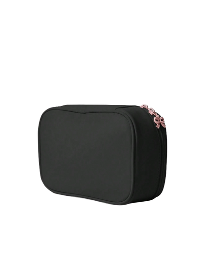 Black bow pouch