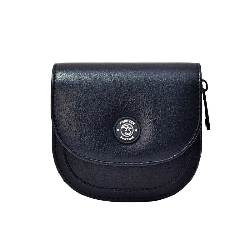 Black mini wallet