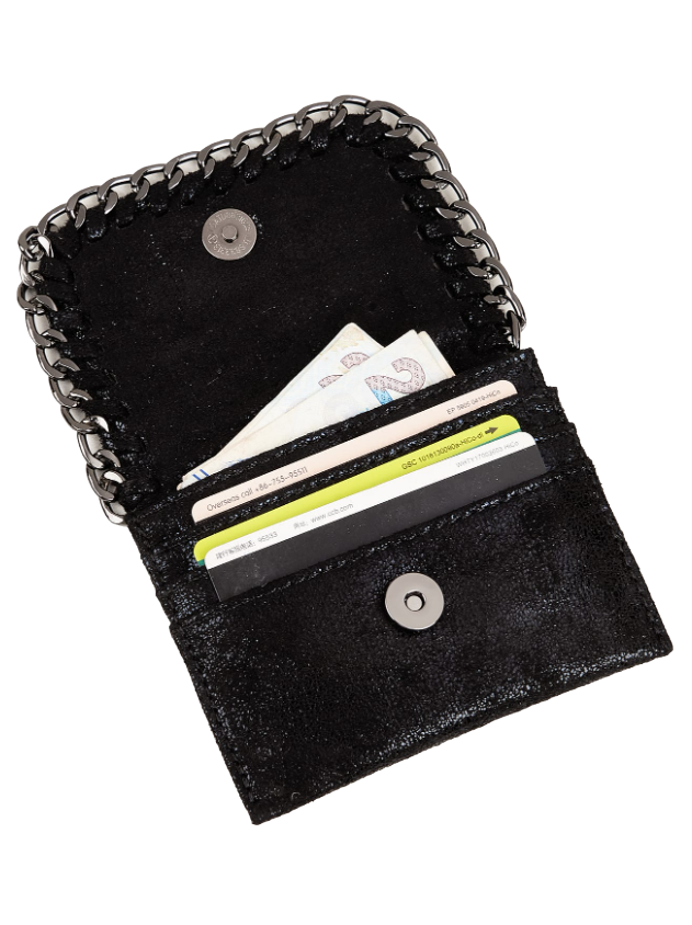 Black stella card holder