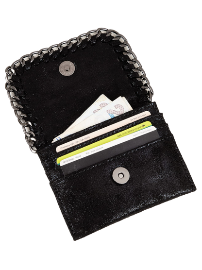 Black stella card holder