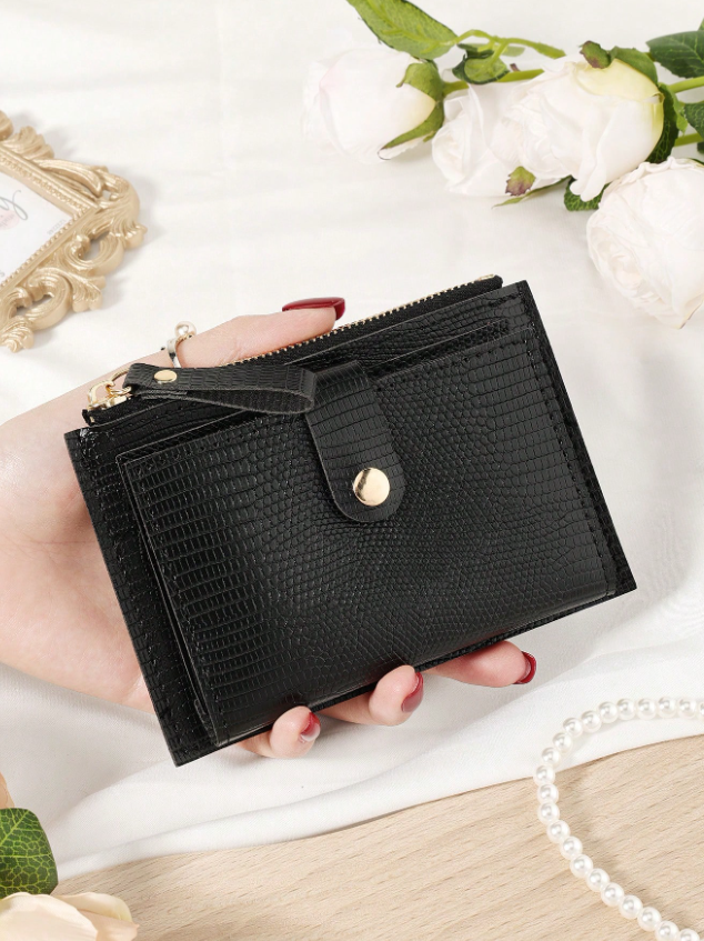 Black wine wallet
