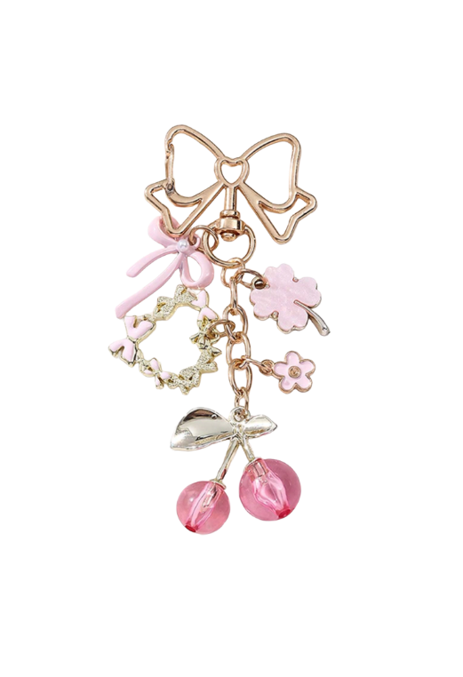 Bow pink cherry