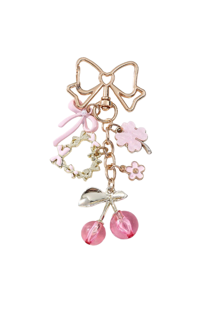 Bow pink cherry