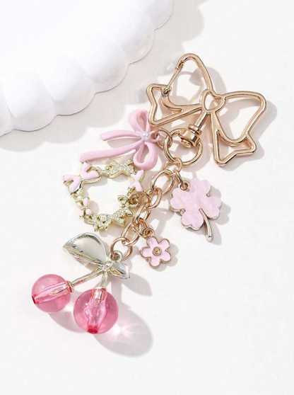 Bow pink cherry