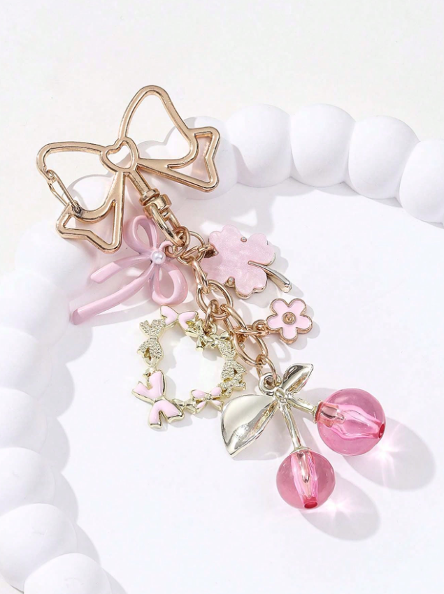 Bow pink cherry