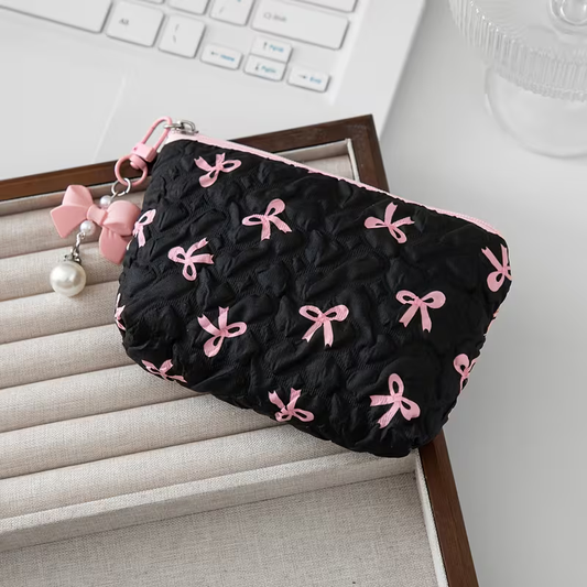 Bow pouch black