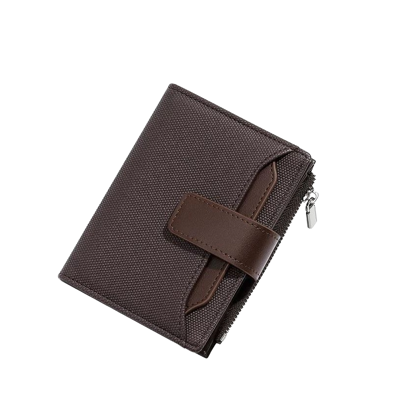 Brown textured wallet