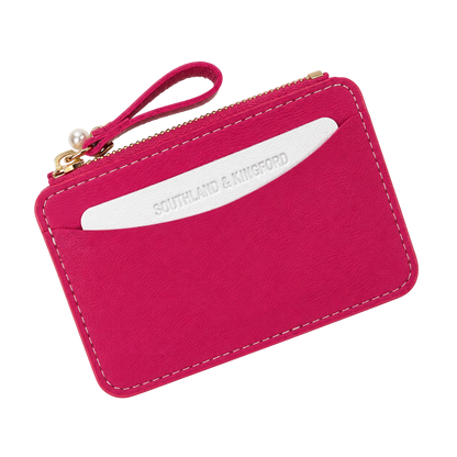 Blush pocket card holder
