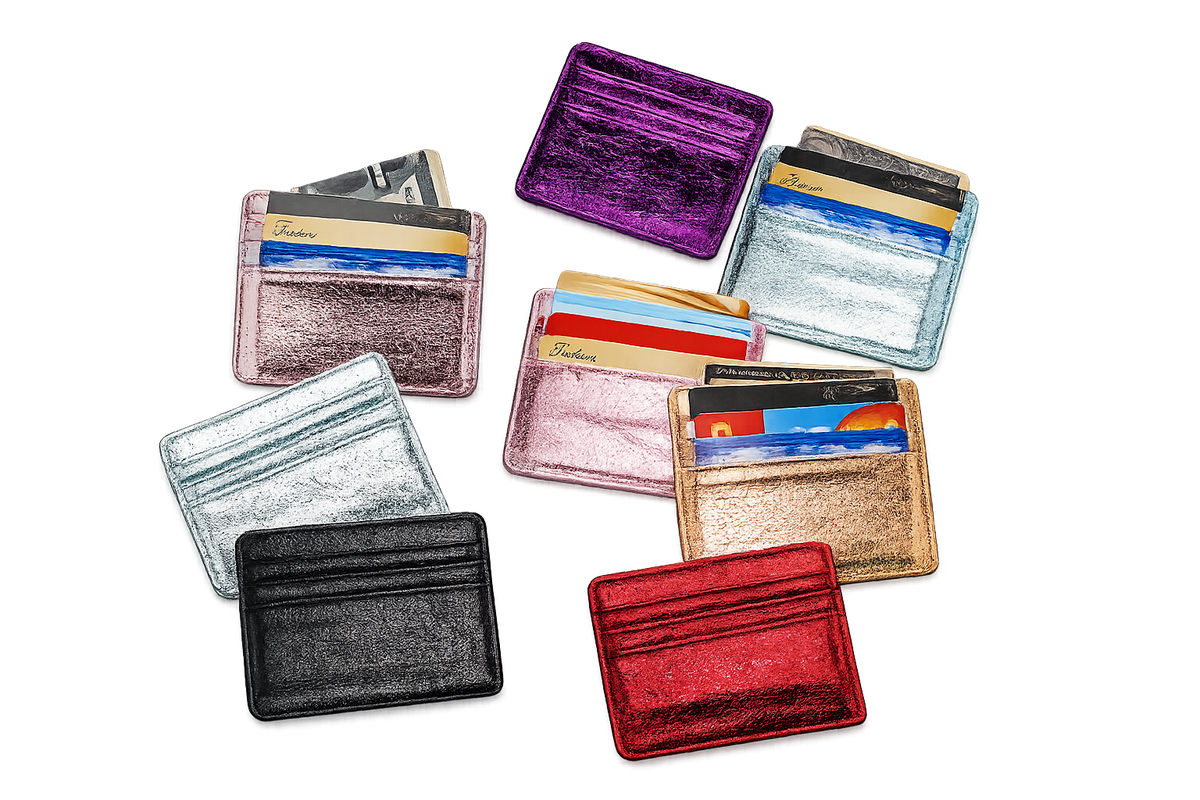 Glazed card holder