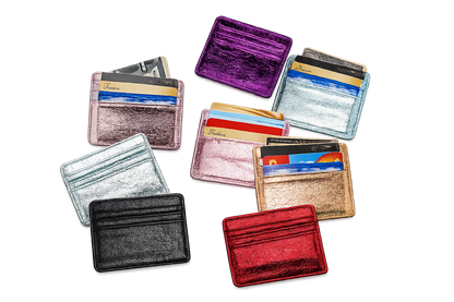 Glazed card holder