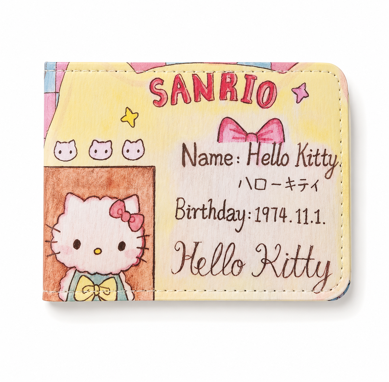 hello kitty card holder