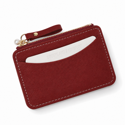 Blush pocket card holder