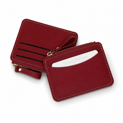 Blush pocket card holder