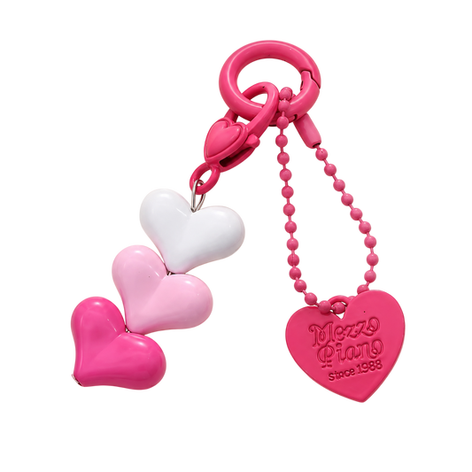 pink heart chain