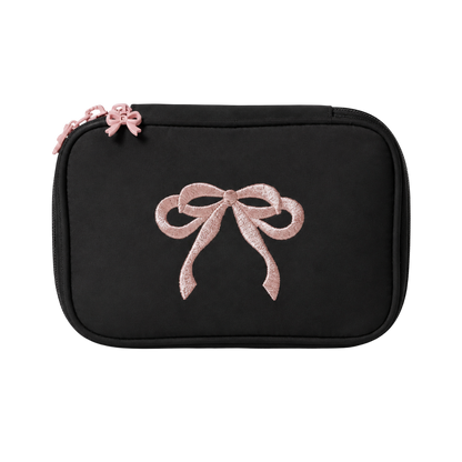 Black Bow pouch