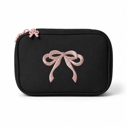 Black Bow pouch