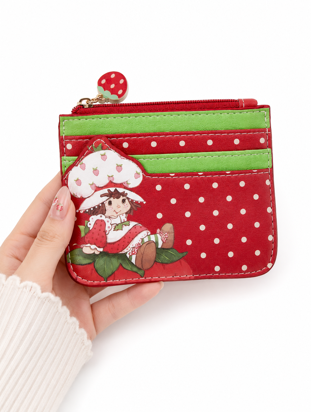 Strawberry card holder