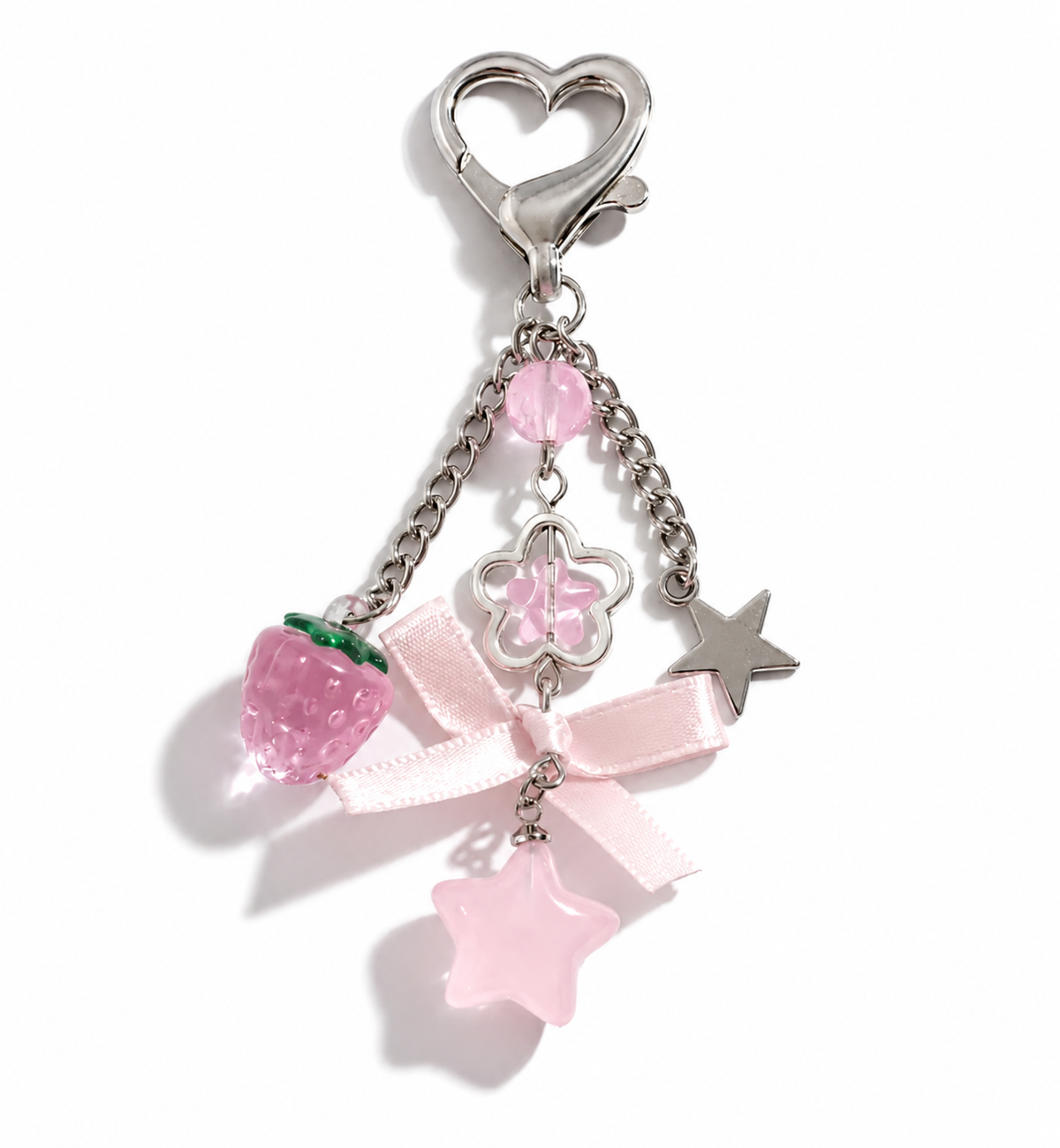 Pink strawberry chain