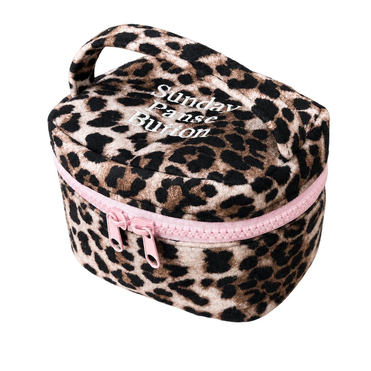 pink leo pouch