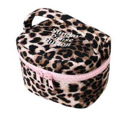 pink leo pouch