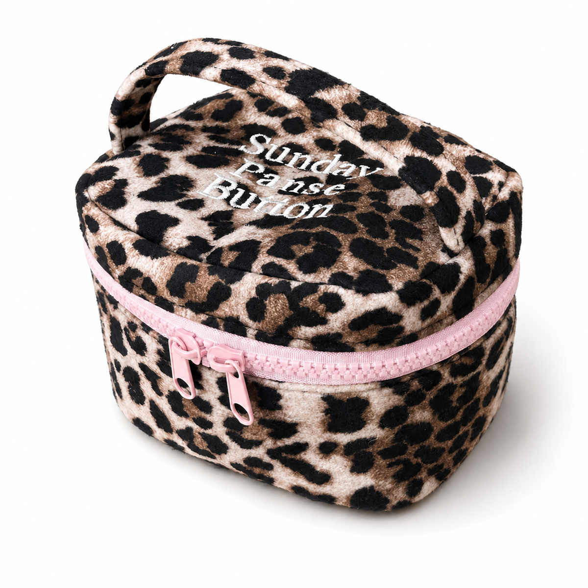 pink leo pouch