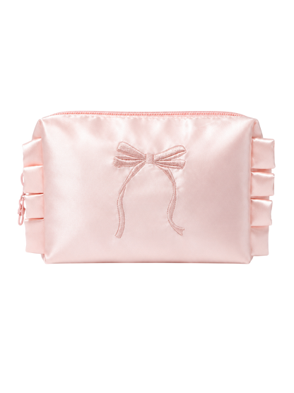 Pink Bow pouch
