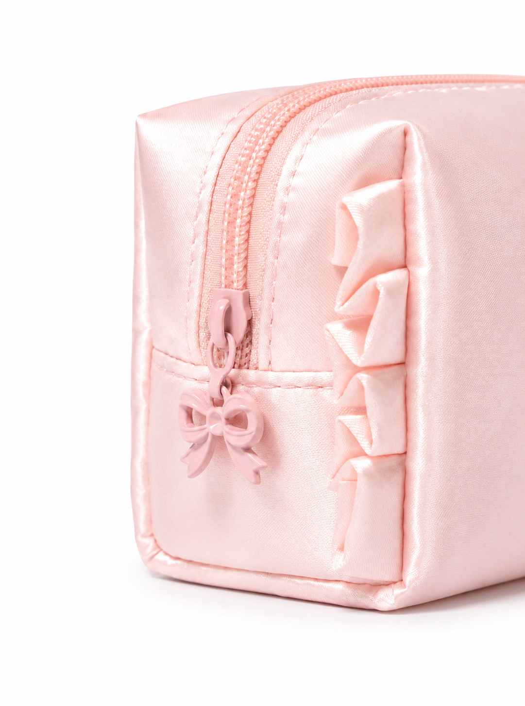 Pink Bow pouch