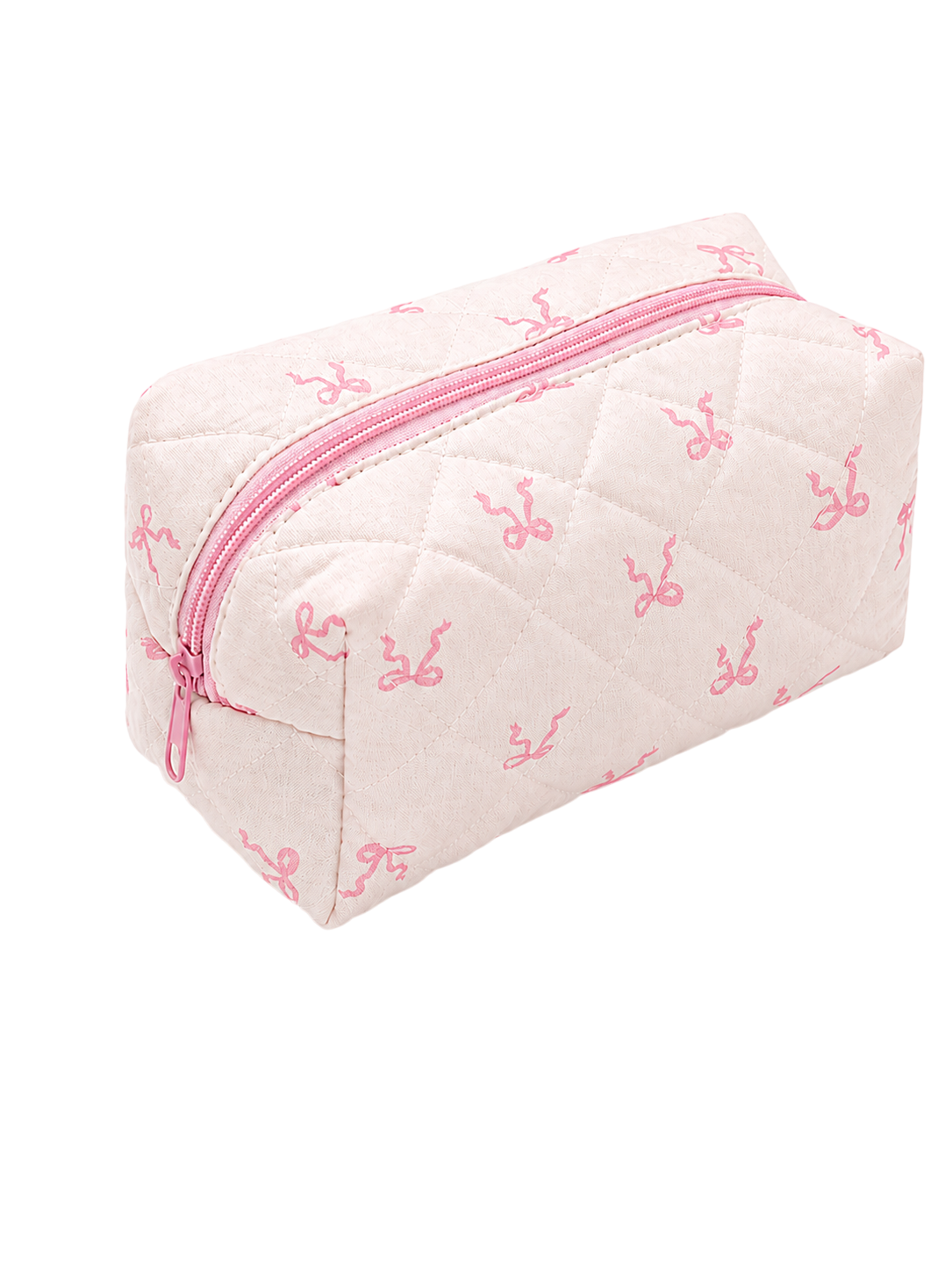 Blush Bow pouch