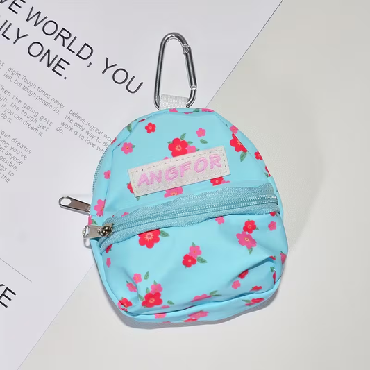 Flower bag blue