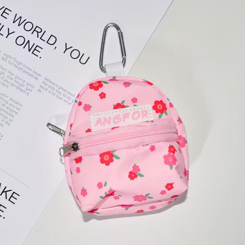 Flower bag pink