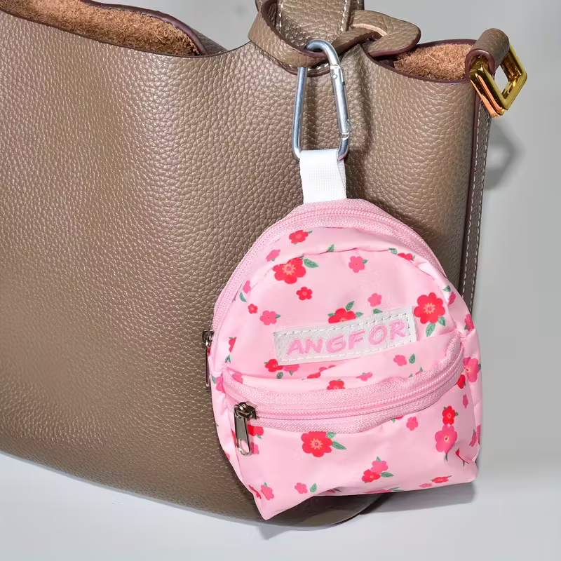 Flower bag pink