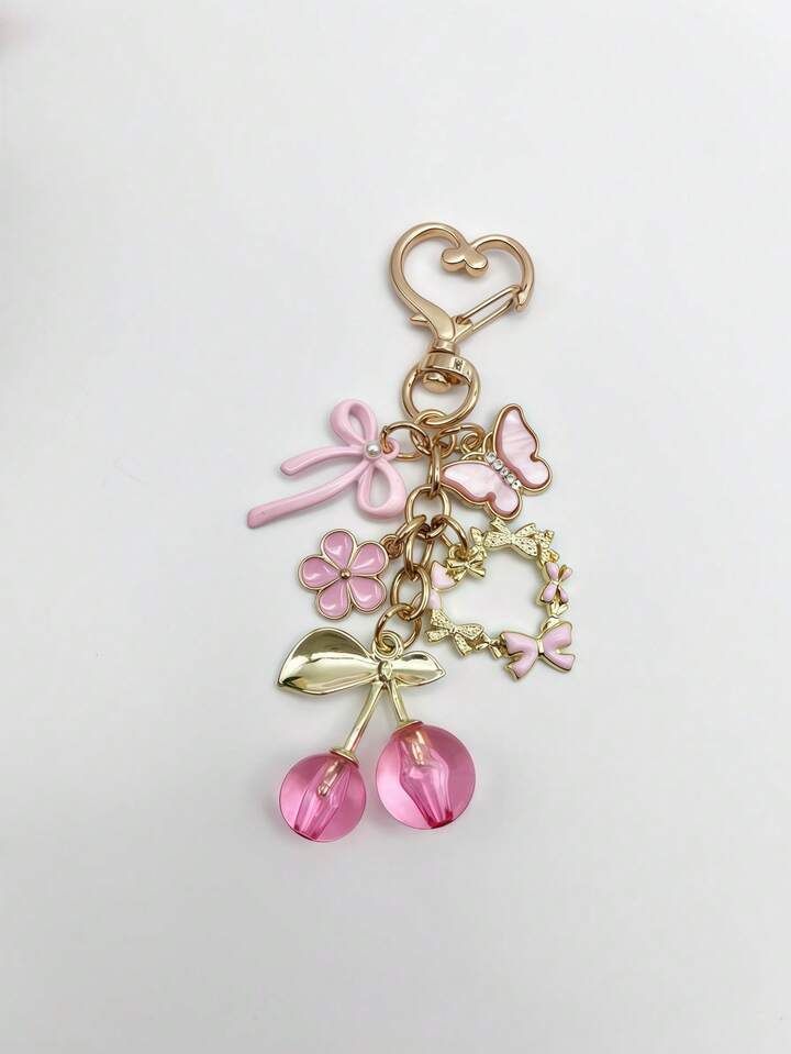 Heart pink cherry