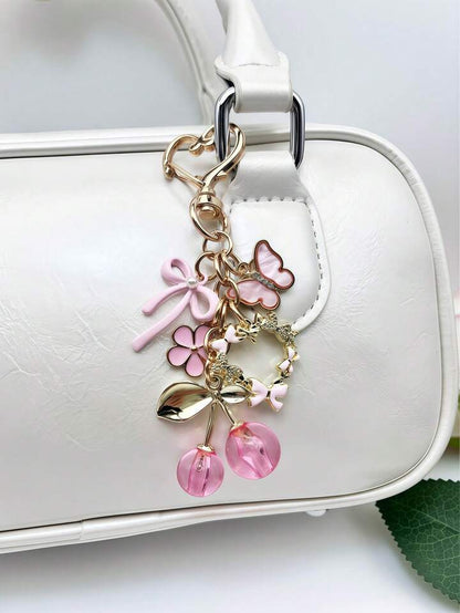 Heart pink cherry