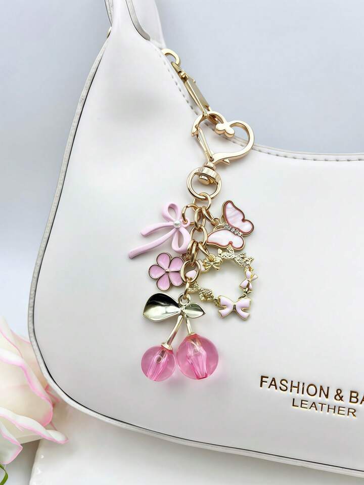 Heart pink cherry