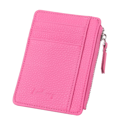 Hot pink baellerry card holder