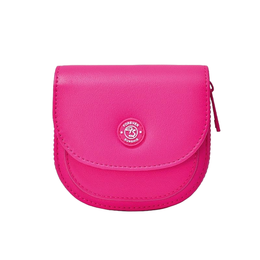 Hot pink mini wallet
