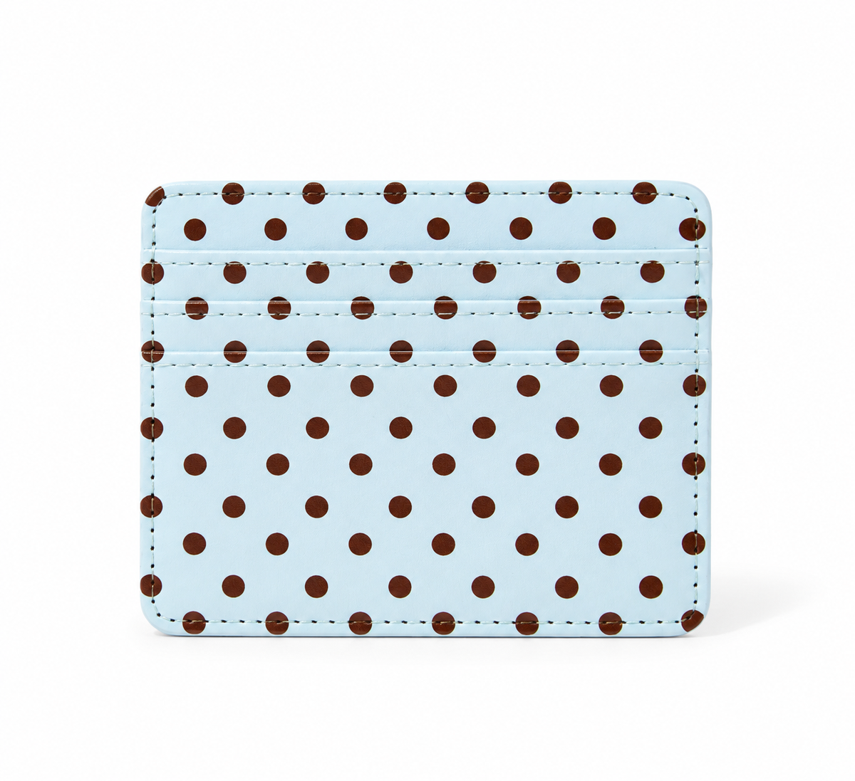 polka dots card holder