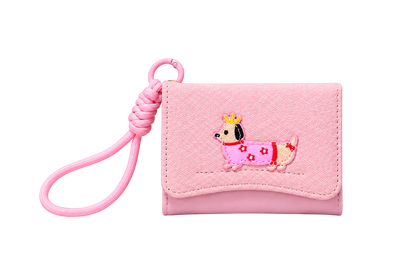 Pink Puppy Wallet