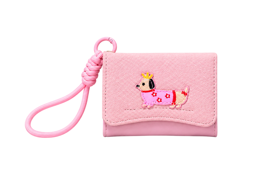 Pink Puppy Wallet