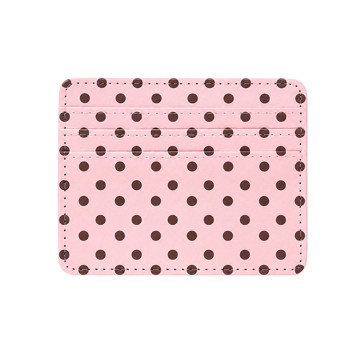 Pink Dots card holder