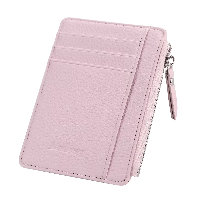 Pink baellerry card holder
