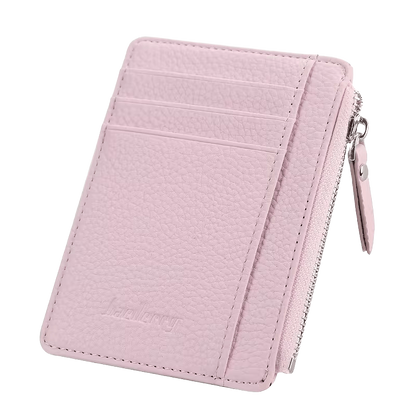 Pink baellerry card holder