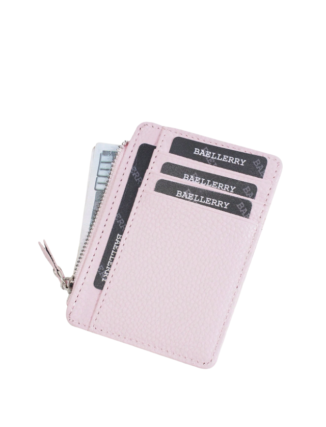 Pink baellerry card holder